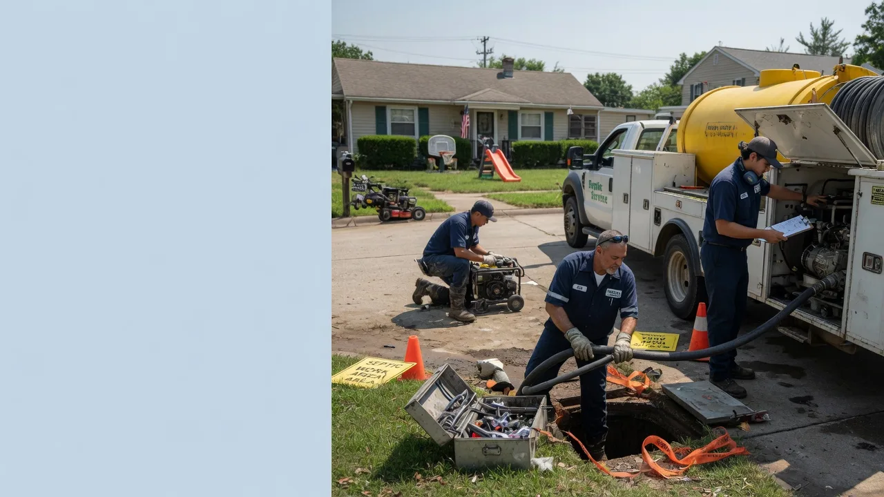 Septic Tank Pumping in Baldwin City, KS near me